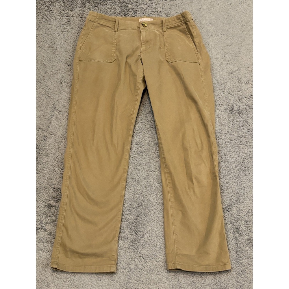 Banana Republic Pants Womens 29 Lichen Green Straight Leg Chino Flat Front
